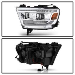 Spyder Auto - Spyder Auto 5087638 HP LED Module Headlights Chrome for 19-20 RAM 2500/3500 - Image 2