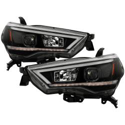 Spyder Auto - Spyder Auto 5088154 Black Proj Headlights Sequential Signal for 14-20 4Runner - Image 1