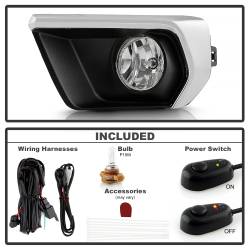 Spyder Auto - Spyder Auto 9050954 Fog Lights w/Switch Clear for 21-23 Chevy Colorado - Image 2