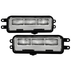 Spyder Auto - Spyder Auto 9051029 Full LED Fog Lights w/Switch Clear for 22-23 Toyota Tundra - Image 1