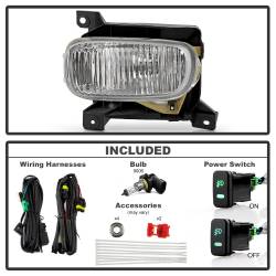 Spyder Auto - Spyder Auto 9051388 Fog Lights w/Switch Clear - Image 2