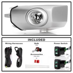 Spyder Auto - Spyder Auto 9052224 Clear Fog Lights w/Switch for 07-14 Toyota FJ Cruiser - Image 2