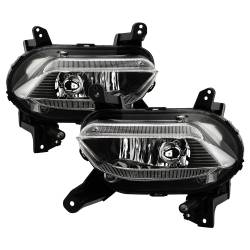 Spyder Auto - Spyder Auto 9052286 Fog Lights w/Switch Clear for 19-20 Hyundai Santa Fe - Image 1