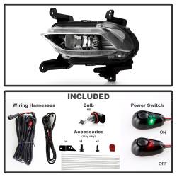 Spyder Auto - Spyder Auto 9052286 Fog Lights w/Switch Clear for 19-20 Hyundai Santa Fe - Image 2