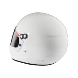Simpson Safety - Simpson Safety 18Y0521 Youth Viper 3X-Small Racing Helmet Gloss White - Image 6