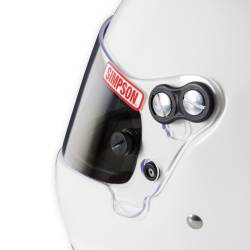 Simpson Safety - Simpson Safety 18Y0521 Youth Viper 3X-Small Racing Helmet Gloss White - Image 7