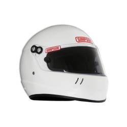 Simpson Safety - Simpson Safety 18Y0541 Youth Viper X-Small Racing Helmet Gloss White - Image 3