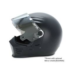 Simpson Motorcycle - Simpson Motorcycle 28315XX8 Outlaw Bandit 2X-Large Motorcycle Helmet Flat Black - Image 4