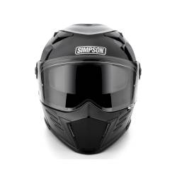 Simpson Motorcycle - Simpson Motorcycle M59L2 Mod Bandit Large Motorcycle Helmet Gloss Black - Image 4