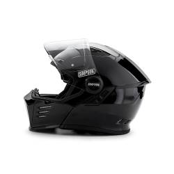 Simpson Motorcycle - Simpson Motorcycle M59L2 Mod Bandit Large Motorcycle Helmet Gloss Black - Image 7