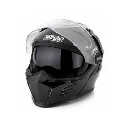 Simpson Motorcycle - Simpson Motorcycle M59LC Mod Bandit Large Motorcycle Helmet Carbon Fiber - Image 1