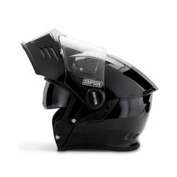 Simpson Motorcycle - Simpson Motorcycle M59LC Mod Bandit Large Motorcycle Helmet Carbon Fiber - Image 2