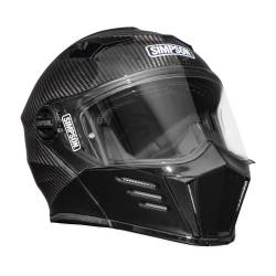Simpson Motorcycle - Simpson Motorcycle M59LC Mod Bandit Large Motorcycle Helmet Carbon Fiber - Image 9