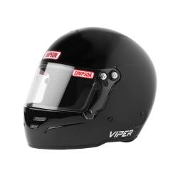 Simpson Safety - Simpson Safety 7100052 Viper 2X-Large Racing Helmet Gloss Black - Image 3