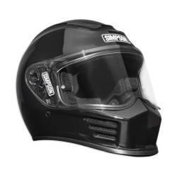 Simpson Motorcycle - Simpson Motorcycle SPBL2 Speed Bandit Large Motorcycle Helmet Gloss Black - Image 3