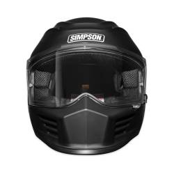 Simpson Motorcycle - Simpson Motorcycle SPBL3 Speed Bandit Large Motorcycle Helmet Flat Black - Image 2