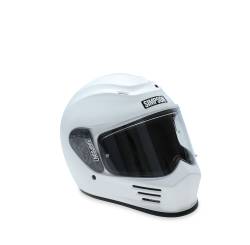 Simpson Motorcycle - Simpson Motorcycle SPBXX1 Speed Bandit 2X-Large Motorcycle Helmet Gloss White - Image 5