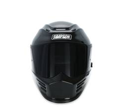 Simpson Motorcycle - Simpson Motorcycle SPBXX2 Speed Bandit 2X-Large Motorcycle Helmet Gloss Black - Image 4