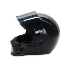 Simpson Motorcycle - Simpson Motorcycle SPBXX2 Speed Bandit 2X-Large Motorcycle Helmet Gloss Black - Image 6