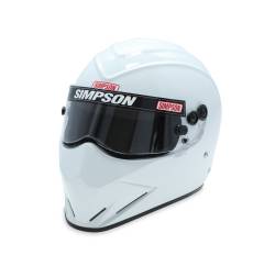 Simpson Safety - Simpson Safety 7297121 Diamondback Large Racing Helmet Gloss White - Image 2