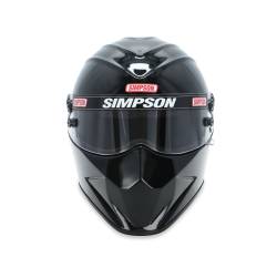 Simpson Safety - Simpson Safety 7297122 Diamondback Large Racing Helmet Gloss Black - Image 4