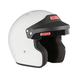 Simpson Safety - Simpson Safety 7320021 Cruiser 2.0 Medium Racing Helmet Gloss White - Image 2