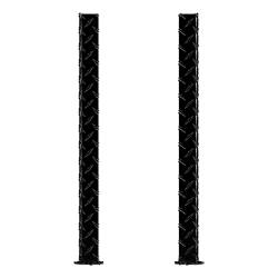 UWS - UWS SM-LEGS-BLK Replacement Black Aluminum Truck Side Tool Box Legs 1 Pair - Image 1