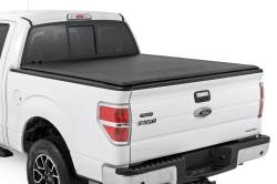 Rough Country 42509550 Soft Roll-up Vinyl Tonneau Cover for 09-14 Ford F150 5.5'