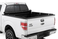 Rough Country Suspension Systems - Rough Country 42509550 Soft Roll-up Vinyl Tonneau Cover for 09-14 Ford F150 5.5' - Image 2