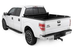 Rough Country Suspension Systems - Rough Country 42509550 Soft Roll-up Vinyl Tonneau Cover for 09-14 Ford F150 5.5' - Image 4