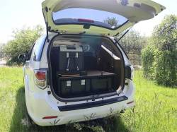 Front Runner - Front Runner Outfitters Wolf Pack Pro Cargo Deck System w/Bins Black SSWO011 - Image 5