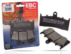 EBC Motorcycle Brakes - EBC Motorcycle Brakes FA214 Organic FA Series Pads for Sprint Tiger Trident - Image 3