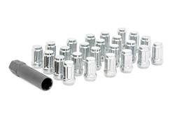 Rough Country Suspension Systems - Rough Country 212524CH Lug Nut Set M12x1.25 24 Qty Chrome - Image 1
