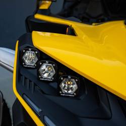 Baja Designs - Baja Designs 448204 Can-Am Maverick R Triple S1 "Unlimited" Headlight Kit - Image 1