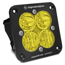 Baja Designs - Baja Designs 551013 Squadron Sport Black Flush Mount LED Auxiliary Light Pod - Image 1