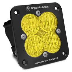 Baja Designs - Baja Designs 551015 Squadron Sport Black Flush Mount LED Auxiliary Light Pod - Image 1