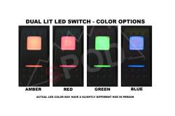 sPOD - sPOD 873115 SourceLT w/Blue LED Switch panel for 09-18 Jeep Wrangler JK - Image 2