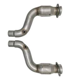 BBK Performance Parts - BBK 18562 1.875" Long Tube Headers Short Midpipe w/Cat for 16-20 Mustang GT350 - Image 2