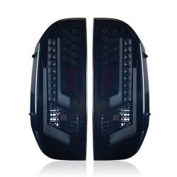 Winjet - Winjet CTWJ-0377-BS Black Smoke LED Taillights for 14-18 Toyota Tundra - Image 1