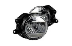 Winjet - Winjet CFWJ-0527B-C Clear LED Fog Lights w/Resistor Decoder for BMW 3/4 Series - Image 1
