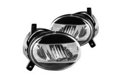Winjet - Winjet CFWJ-0527B-C Clear LED Fog Lights w/Resistor Decoder for BMW 3/4 Series - Image 2