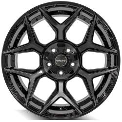 4PLAY - 4PLAY Wheels 4P06 20x10 5x5.0/5.5 -18mm Black/Machine 4P06-20100-5D55-18BBT - Image 2