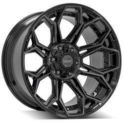 4PLAY - 4PLAY Wheels 4P83 20x10 6x5.5/135 -18mm Black/Machine 4P83-20100-6D55-18BBT - Image 1