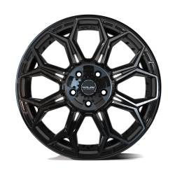 4PLAY - 4PLAY Wheels 4P83-20090-5D55-0BBT 4P83 20x9 5x5.0/5.5 0mm Gloss Black/Machine - Image 2