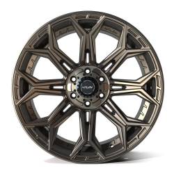 4PLAY - 4PLAY Wheels 4P83-22100-6D55-18BR 4P83 22x10 6x5.5/135 -18mm Bronze - Image 2