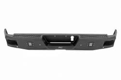 Rough Country Suspension Systems - Rough Country 10786B Black Heavy Duty Rear Bumper for 10-26 RAM 2500/3500 - Image 4