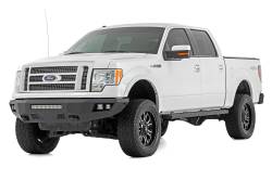 Rough Country Suspension Systems - Rough Country 41012 BA2 Side Step Bars for 09-14 Ford F150 Crew - Image 2