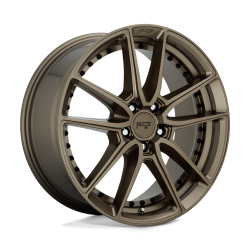 Niche 1PC - Niche Wheels M2221880F8+42 M222 DFS 18x8 5x112 42mm Matte Bronze - Image 1