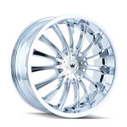 Mazzi Wheels - Mazzi Wheels 351-2811C 351 Hype Wheel 20x8.5 5x110/115 40mm Chrome - Image 1