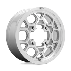 KMC Powersports - KMC Wheels KS133 MESA LITE 15x6 4x137 38mm Machined KS13356048538 - Image 1